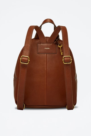 Mochila de piel Megan - Camel
