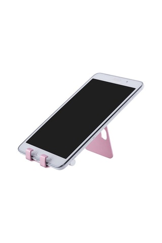 Supporto da tavolo pieghevole per smartphone e tablet - Rosa