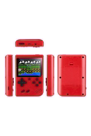 Console emulatore 400 giochi - Modello Rétro - Rosso - TechKidz