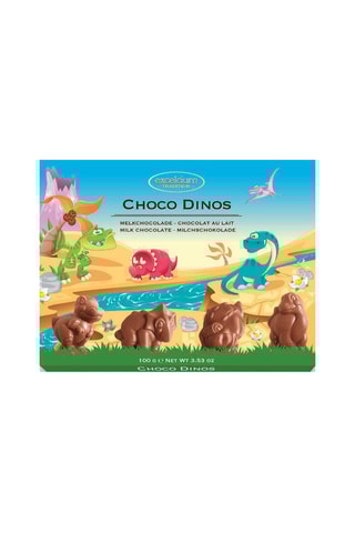 2 x Boîte choco dino's en chocolat au lait - 100 g