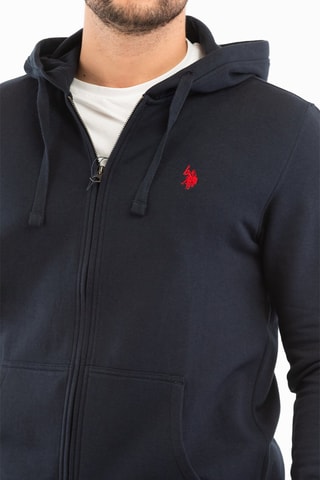 Sudadera con capucha - Azul marino