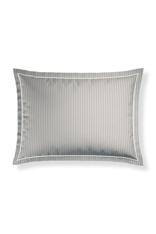 2 fundas de almohada de percal de algodón Aix Marseille - Topo