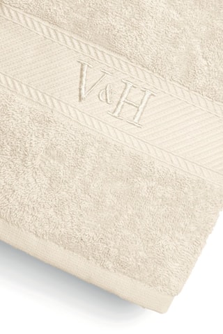 2 toallas de mano Nuage - Marfil - 50 x 100 cm