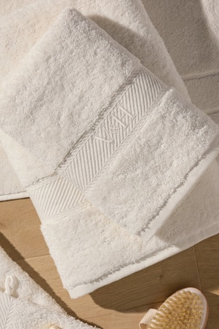 2 toallas de mano Nuage - Rosa - 50 x 100 cm