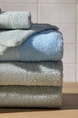 2 toallas de mano Nuage - Arena - 50 x 100 cm