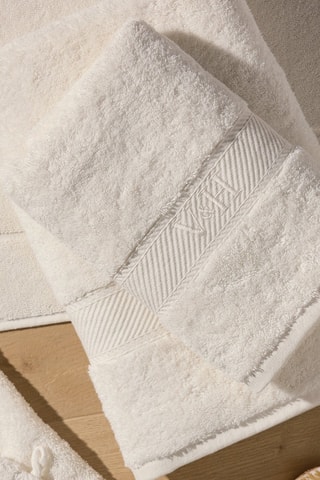 2 toallas de baño Nuage - Castaño - 70 x 140 cm