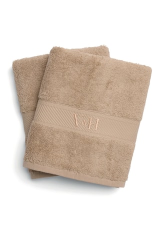 2 toallas de ducha Nuage - Topo - 70 x 140 cm