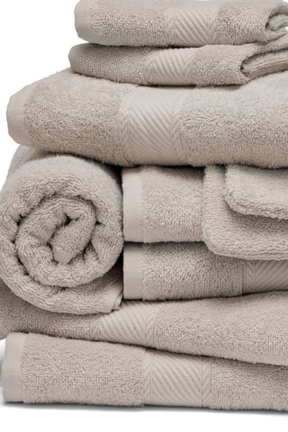 Juego de 10 toallas de mano Nuage - Arena