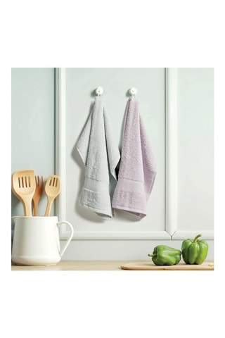 2 paños de cocina Nuage - Azul oscuro