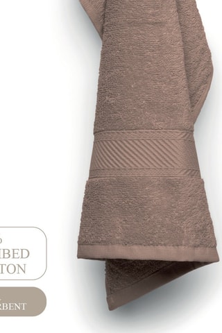 2 paños de cocina Nuage - Castaño