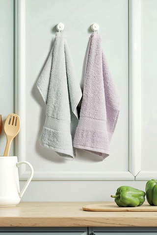 2 paños de cocina Nuage - Azul