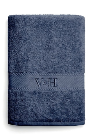 Toalla de baño Nuage - Azul grisáceo - 100 x 150 cm