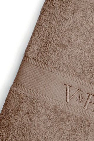 Toalla de baño Nuage - Castaño - 100 x 150 cm