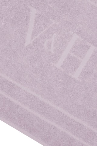 Alfombra de baño Design - Lila -  60 x 100 cm