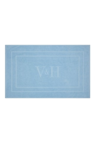 Alfombra de baño Design - Azul ­-  60 x 100 cm