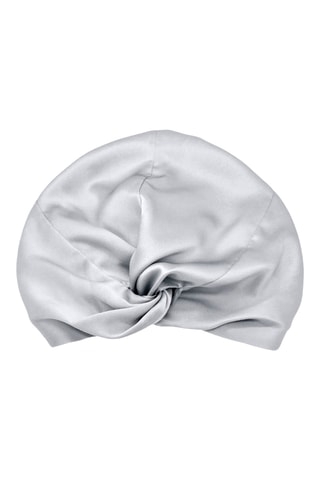 Gorro para dormir de seda - Gris claro