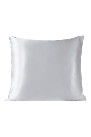 Funda de almohada de seda - Plateado