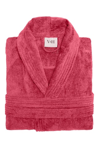 Albornoz de terciopelo Uni - Rosa viejo