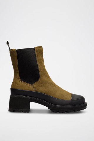Bottes Chelsea en cuir Kori - Kaki - Timberland