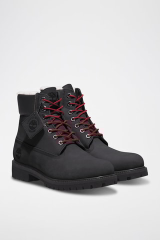 Boots fourrés en cuir Premium - Noir - Timberland