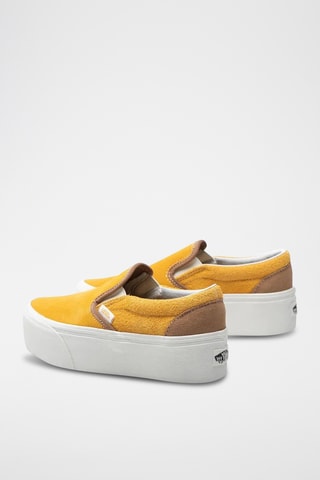 Slip-on plateforme Classic - Jaune - Vans