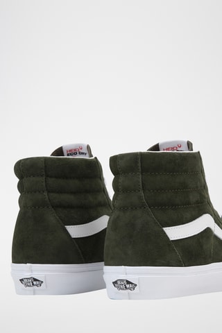 Baskets montantes en nubuck SK8-Hi - Kaki