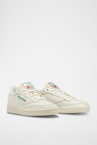 Baskets en cuir Vintage - Ivoire