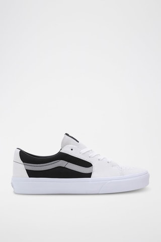 Baskets en nubuck UA SK8-Low Blanc et noir