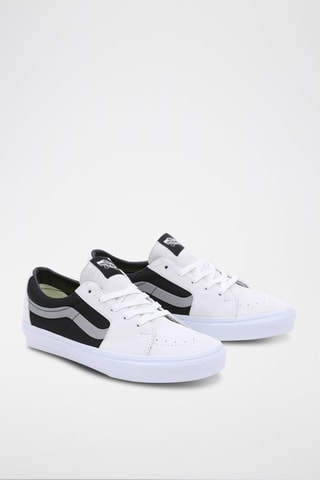 Baskets en nubuck UA SK8-Low Blanc et noir