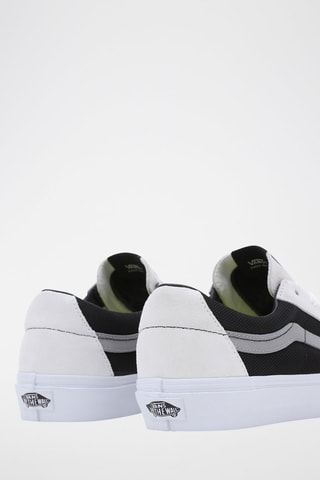 Baskets en nubuck UA SK8-Low Blanc et noir