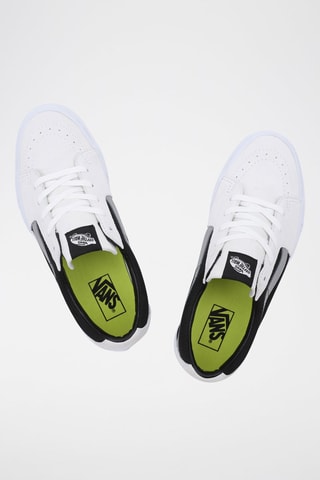 Baskets en nubuck UA SK8-Low Blanc et noir