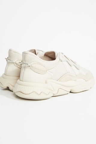 Leren Sneakers - Beige