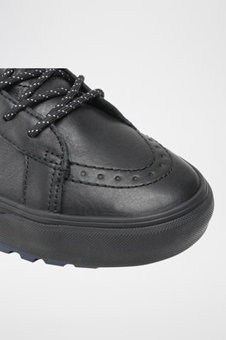 Baskets montantes en cuir - Noir