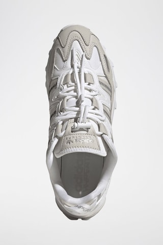 Nubuck Sneakers Hyperturf - Wit en zilverkleurig