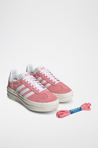 Nubuck Platform Sneakers Originals Gazelle - Roze - Adidas