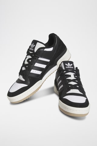 Leren Sneakers Originals Forum Low CL - Zwart - Adidas