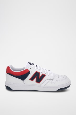 Baskets en cuir New Balance 480 - Blanc - New Balance