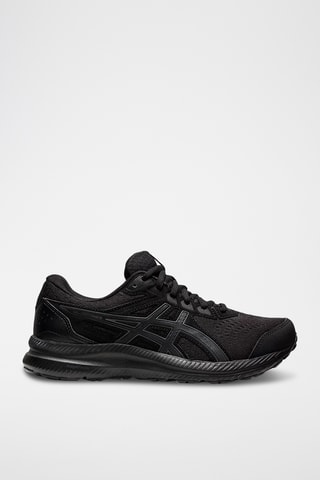 Chaussures de course en cuir Gel-Contend 8 - Noir - Asics