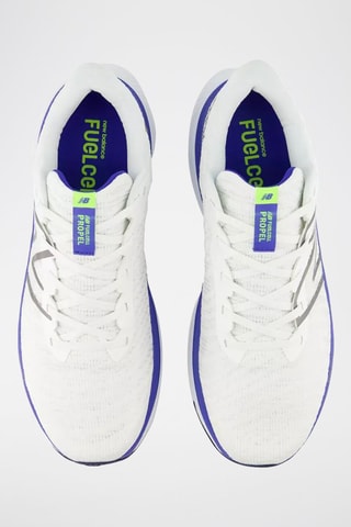 Chaussures de running Running Fuelcell Propel V4 - Blanc et bleu - New Balance
