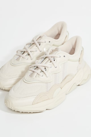 Leren Trainingsschoenen Originals Ozweego - Beige
