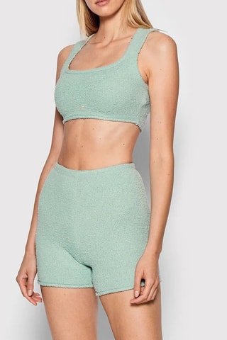 Panty taille haute - Bleu clair - Reebok