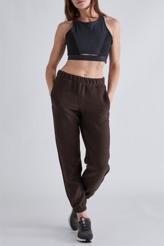 Pantalon Originals Luxe Lounge - Marron foncé