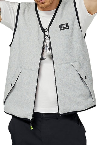 Veste polaire réversible sans manches All Terrain - Gris