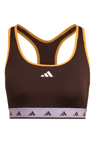 Brassière d'entraînement Techfit - Marron