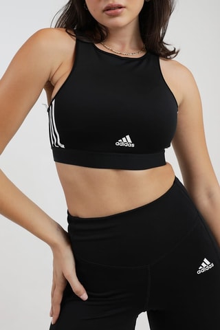 Brassière d’entrainement Hyperglam - Noir - Adidas