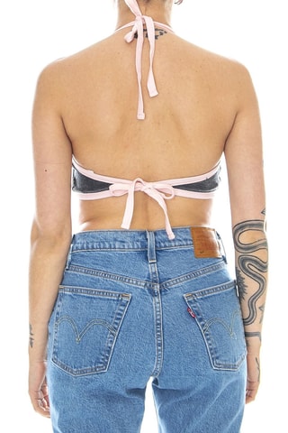 Crop top Sandy Liang - Noir - Vans