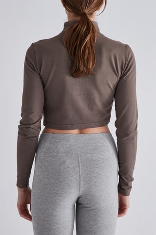Crop top - Marron