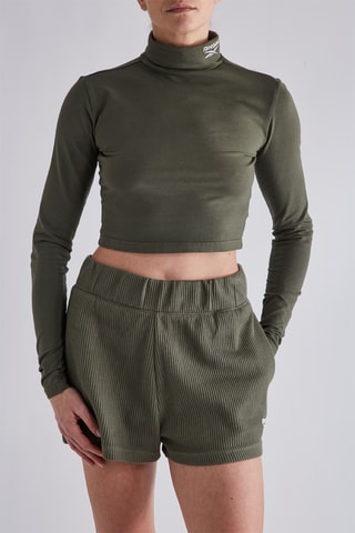 Crop top - Vert olive