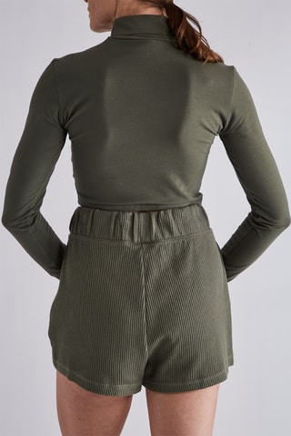 Crop top - Vert olive