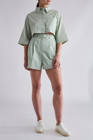 Chemisier court - Vert d’eau